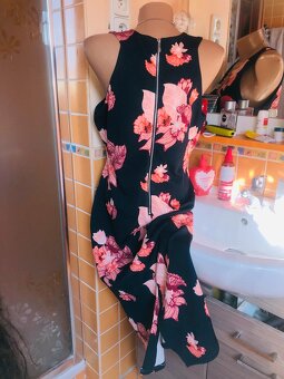 H&M# spolecenske# saty# business#kvetinove#bodycon - 2