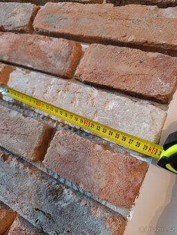 Obkladové cihlové pásky 11 m2 - 2