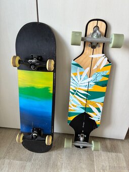 Brusle skate long board florbal set - 2