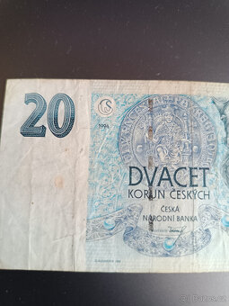 Stará, neplatná bankovka, - 2