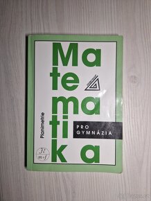 Matematika planimetrie 2x doprava jen 19,- - 2