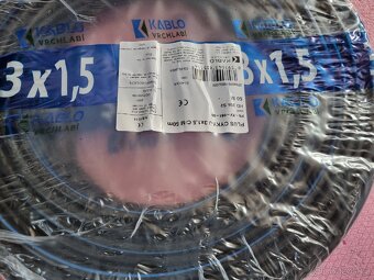 Kabely CYKY 100m - 3x1.5 / 3x2.5 / 5x1.5 / 5x2.5 - 2