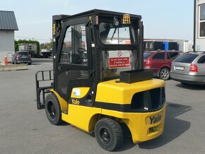 Pronájem vysokozdvižného vozíku YALE GDP35VX s váhou - 2
