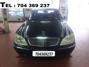 // Mercedes S 400 cdi, w220, 184kw, 2002 //DÍLY - 2