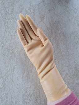 Latexové rukavice M - 2