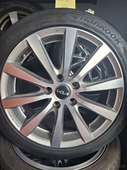 Alu kola KV, 215/45z R17, letní pneu - 2