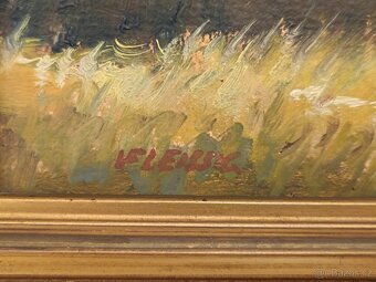 Obraz Vítězslav Fleissig Vysoké Tatry, olej 31x42 - 2