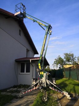 Pronájem přívěsné pracovní plošiny - 2