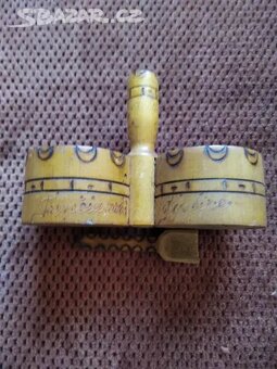 SŮL A PEPŘ, PÁRÁTKA + lžička - dřevo. - 2