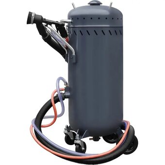 Mobilní pískovací stroj s vysavačem P105 - 2