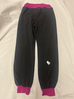 softshellové kalhoty s fleecem 122/128 - 2