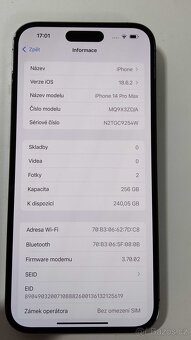 Apple iPhone 14 Pro Max 256GB - 2