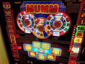 Výherní automat Crown „Mumm“ od Bergmann – plně funkční - 2