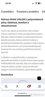 Pěnová matrace - 2