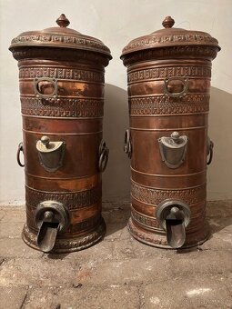 Měděné starožitné nádoby z koloniálu - 2