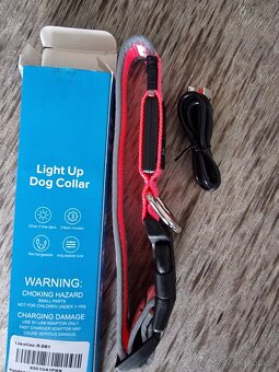 Nový světelný usb obojek - 2