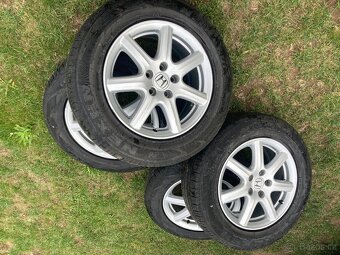 Originální alu sada Honda Crv, 225/65/17 - 2