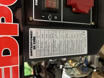 Elektrocentrála Unitedpower GG 3300 - 2