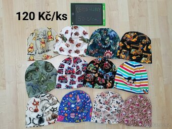 Jarní handmade čepice - 2