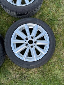 Krásná zimní ALU sada MINI 5x112, 5,5Jx16, TPMS senzory - 2