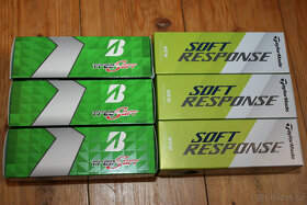 NOVÉ MÍČE TAYLORMADE + SRIXON + BRIDGESTONE - 2
