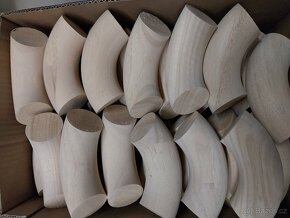 dřevěné oblouky k madlům 90°prům 49mm - 2