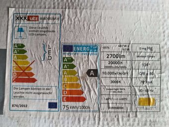 LED závěsné svítidlo 67 W 80x40cm - nové - 2