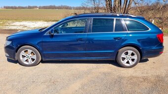 Škoda Superb II. 2.0TDi 2013, combi, 174tkm, serviska, tažné - 2