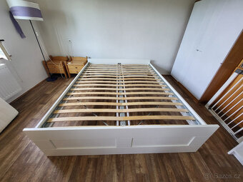rezervováno - Postel Brimnes s matrací Malfors 160 x 200 cm - 2