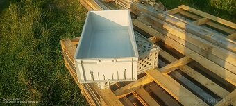 Plastové bedny/přepravky 80x40 výška 20 cm - 2