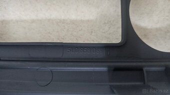 Rámeček autorádia Škoda Yeti - Climatronic, originál - 2