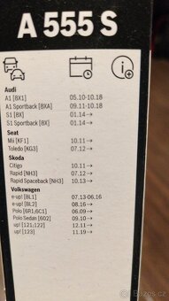 Stěrače BOSCH Aerotwin - 2