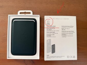 Apple Leather Wallet / Green / MagSafe / Find My — VZÁCNÉ - 2