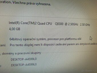 intel core quad 4 jadro 4x 2,5ghz - 2