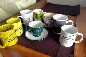 různé reklamní a další porcelánové hrnky a hrníčky - 2