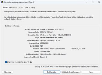 Herní počítač, RX5700 XT, Ryzen 5 3600 - 2