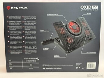 Genesis OXID 550 – chladicí podložka pod notebook - 2