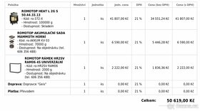 Krbová vložka ROMOTOP - rohová, levá - 2