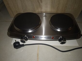 Vařič dvou-plotýnkový SENCOR SCP 2256SS - 2