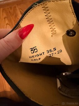 Vysoké jezdecké boty HKM vel.35 - 2