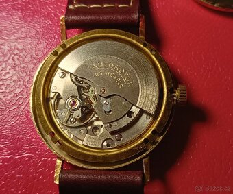 Zlaté hodinky Fisher MF automatic - 2