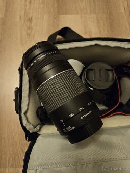 Canon EOS 2000D + objektiv 75–300 mm + brašna - 2