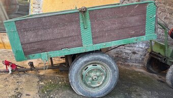 Sklápěcí kára za holdra - 2