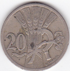 20 HALÉŘŮ 1938 a 1948 - 2