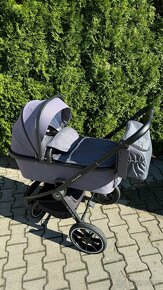 Kočárek muuvo + autosedačka cybex aton5 + základna na isofix - 2