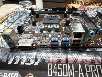 Zakladni deska MSI B450M-A PRO MAX - zaruka do 03/27 - 2