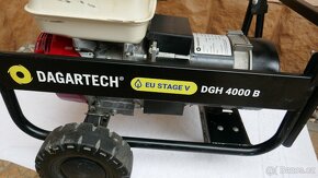 Elektrocentrála Dagartech DGH 4000 B//HONDA GX200//4.1KW - 2