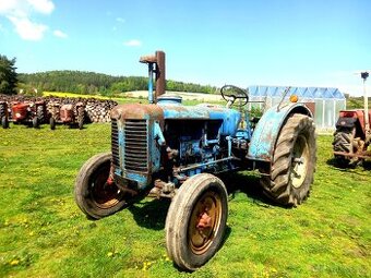 Zetor super 35, platné doklady, řemenice, veterán - 2