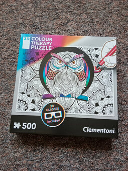 Puzzle (pivo, auta/Cars, sovy, zvířata) klasické, 3D efekt - 2