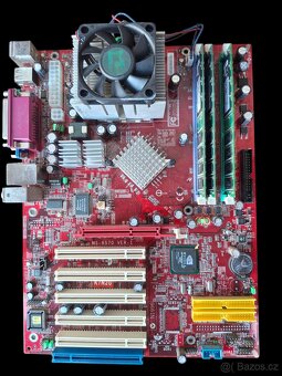 Retro základní deska MSI socket A + ATI Radeon X1300 256MB - 2
